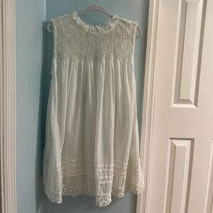 Free People Shea Cotton Blend Babydoll Dress